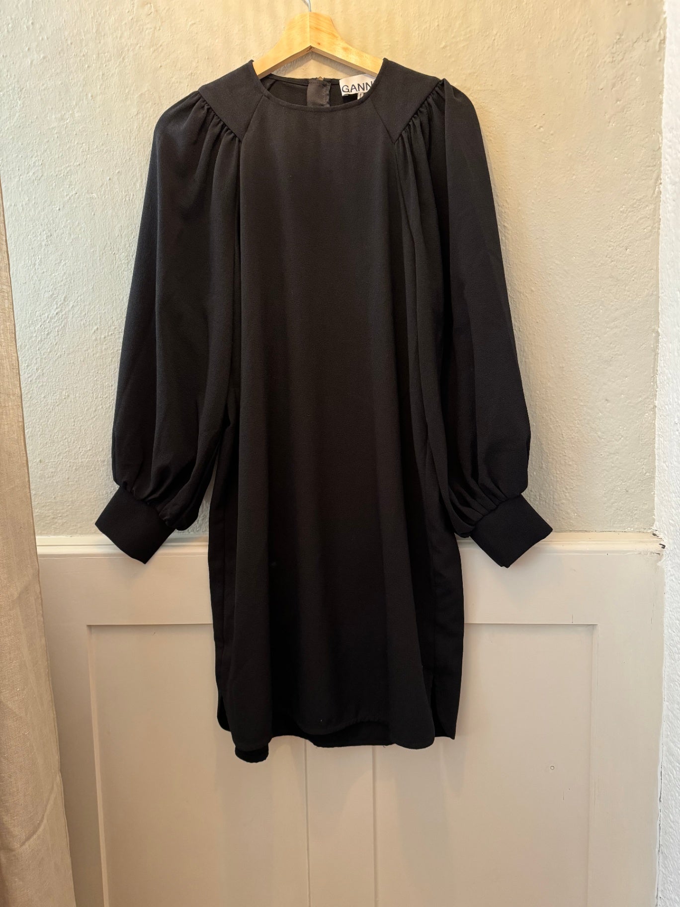 Ganni Kleid 36 Schwarz