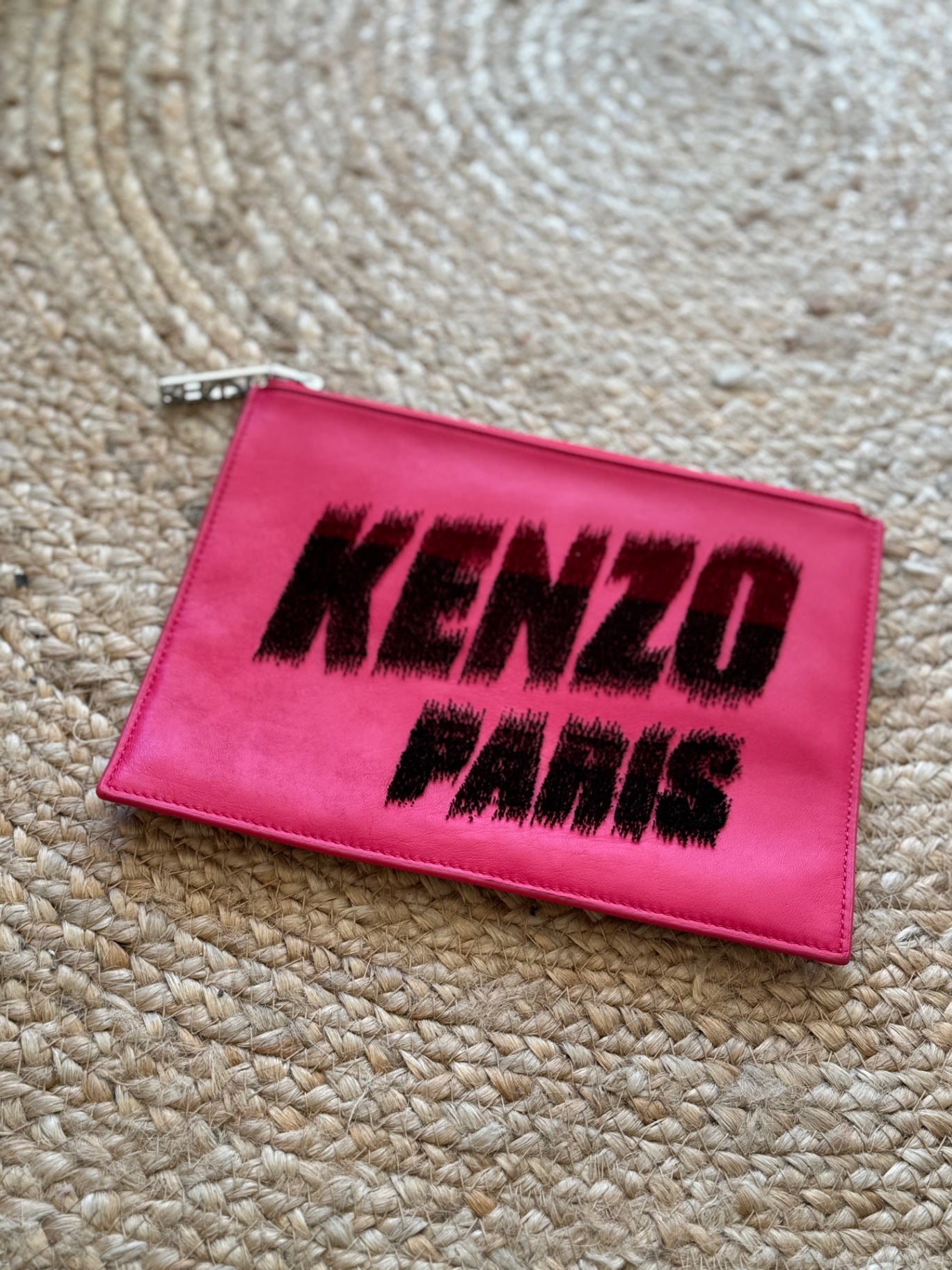 Kenzo Paris clutch pink